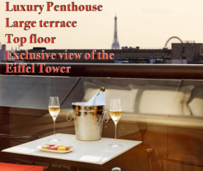 New - Luxury Penthouse Eiffel Tower view